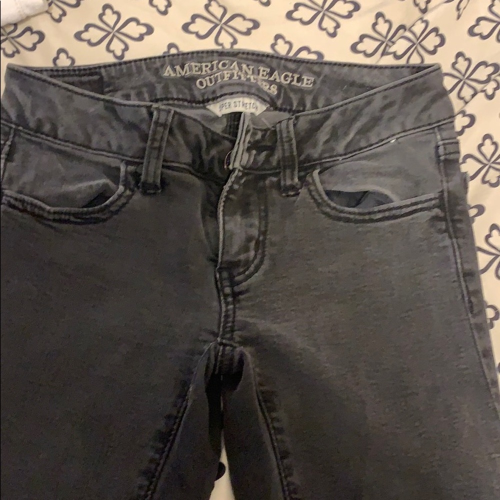 Black American Eagle jeans
